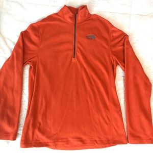 North Face men’s fleece quarter zip